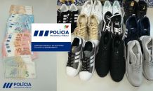 Entroncamento | PSP apreende sapatilhas contrafeitas